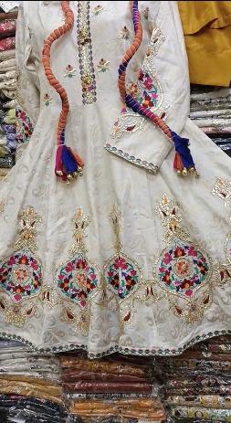 Jacquard Lawn Frock 2PC & 3PC