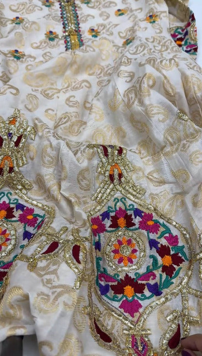 Jacquard Lawn Frock 2PC & 3PC